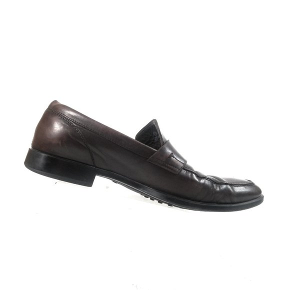 Tod\'s Men Slip On Moc Toe Penny Loafers Size 7.5 main image 4